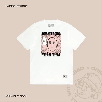 LB08 Áo phông Quan Trọng Là Thần Thái T shirt Made by Labeo