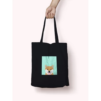 Túi vải tote bag của Chodole chất liệu túi canvas vải bố đẹp in hình độc đáo Pet Lover - Shiba Inu