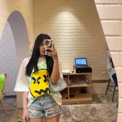 ⚡️FREESHIP⚡️KASH - Áo thun SMILEY FACE màu Trắng form Oversize Local Brand Chính Hãng