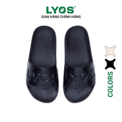 Dép LYOS Padded Slippers Đen/ Kem