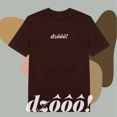 Áo thun tay ngắn unisex Chodole cho cả nam và nữ, chất liệu vải cotton in chữ ngôn ngữ Saigon dzôôô (nhiều màu)
