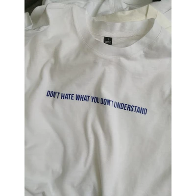 Áo thun tay ngắn unisex Chodole cho cả nam và nữ, chất liệu vải cotton in hình Don't hate what you don't understand