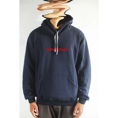 Áo hoodie unisex chodole chất liệu hoodie nỉ, đẹp form rộng cho cả nam và nữ in chữ wanderlust