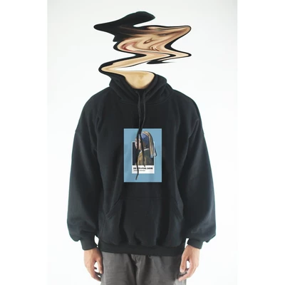 Áo khoác hoodie unisex cotton hình Pantone - Girl with a pearl earring (nhiều màu)