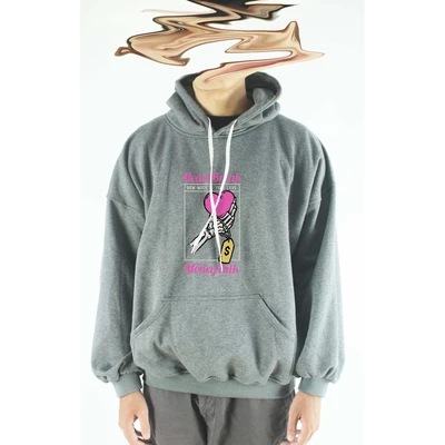 Áo hoodie unisex chodole chất liệu hoodie nỉ, đẹp form rộng cho cả nam và nữ in hình độc đáo Love For Sale