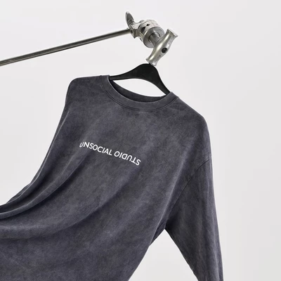 Áo Tay Dài UNSOCIAL VINTAGE WASH LONG SLEEVE TEE