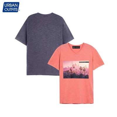 Áo Thun Nữ Tay Ngắn URBAN OUTFITS Cổ Tim Big Size In Hình Đẹp 100% Cotton Sược Sợi Tre Bambo Cao Cấp URBAN OUTFIT ATR06