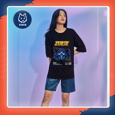 Áo thun tay lỡ unisex Zeny- ZUKIK