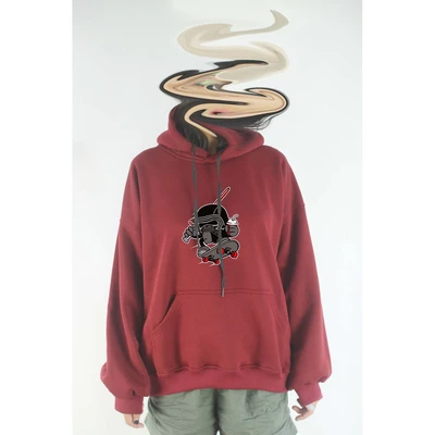 Áo hoodie unisex chodole chất liệu hoodie nỉ, đẹp form rộng cho cả nam và nữ in hình độc đáo Star wars - Kylo Skate