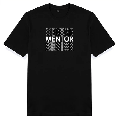 Áo thun ngắn tay unisex Chodole cho cả nam và nữ, chất liệu vải cotton in cotton in hình phim Start up - Mentor