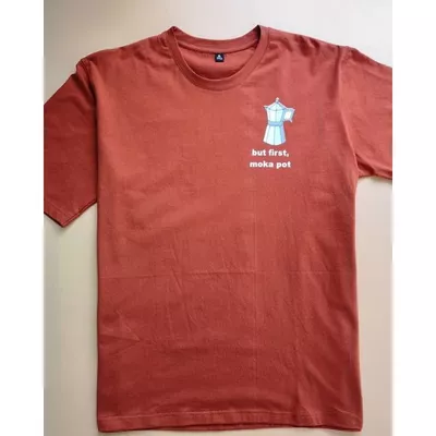 Áo thun tay ngắn unisex Chodole cho cả nam và nữ, chất liệu vải cotton in hình các kiểu uống café.