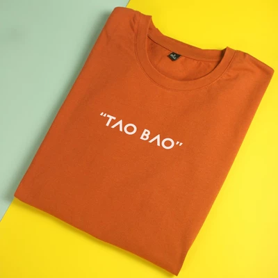 Áo thun unisex áo thun nam nữ Chodole cotton 100% in chữ Tao tra tien