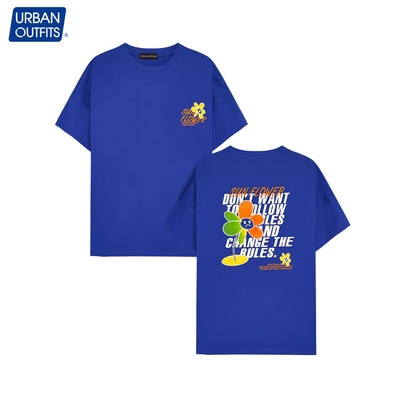 Áo Thun Nữ Tay Lỡ Form Rộng URBAN OUTFITS Cổ Tròn Unisex Big Size 90kg SunFlower 100% Cotton Cao Cấp URBAN OUTFIT ATO03