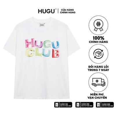 Áo thun unisex HUGU - Bloon - Chất vải cotton thoáng mát chuẩn form