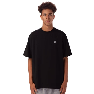 5THEWAY 5TW/RTW NEW TEE™ in ALL BLACK aka Áo Thun Đen Tay Ngắn Thêu Logo Đen
