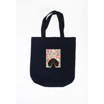 Túi tote in hình Floral Dachshund - Pet Lover