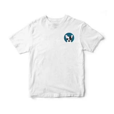 Áo thun in hình Pet lover2 Hipster Bulldog tay ngắn size S-XL có sẵn 3 màu