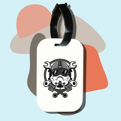 Thẻ hành lý cho túi xách balo du lịch in hình Star wars - Storm Trooper Racer (nhiều màu)