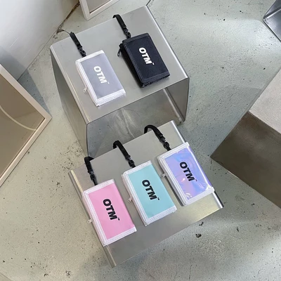 Ví Nữ Mini Cầm Tay Ngắn Nhỏ Gọn Hologram Thời Trang Cao Cấp OTM x DGB Hologram Mini Wallet Dragonbyboi