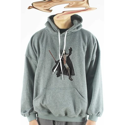  Áo khoác hoodie unisex cotton hình Half Skeleton series - Darth Vader (nhiều màu)