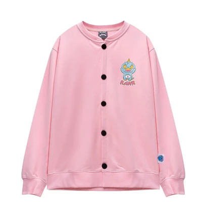 Áo khoác nỉ | Áo khoác nam nữ Donut cardigan - XXME - Hồng/ Be/ Đen