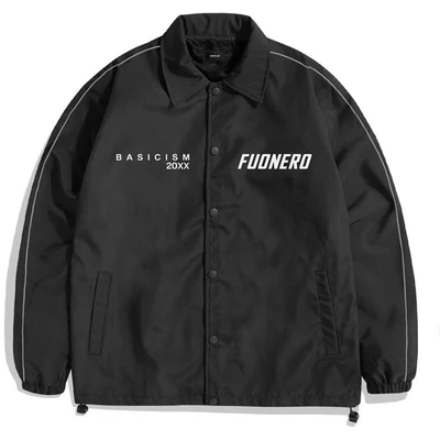 Áo khoác dù 2 lớp viền phản quang - Fuonero Jacket