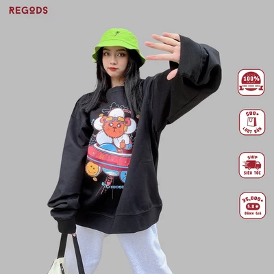 Áo tay dài đĩa bay REGODS ( REGODS SWEATER UFO)