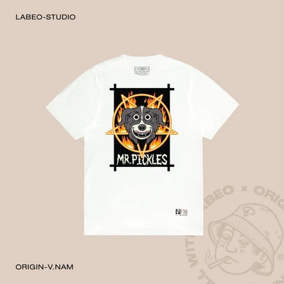 LB07 Áo phông phát quang Mr Pickles T shirt Made by Labeo