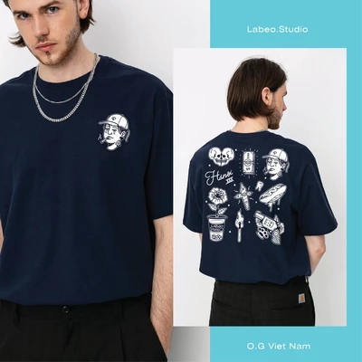LB65 Áo thun Hà Nội XXX Made by Labeo Áo phông áo thun oversize