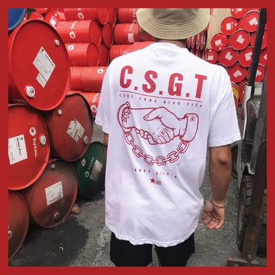 LB03 Áo phông CSGT T shirt Made by Labeo