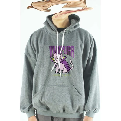 Áo hoodie unisex cotton hình Cat Lover Series - Vampurr
