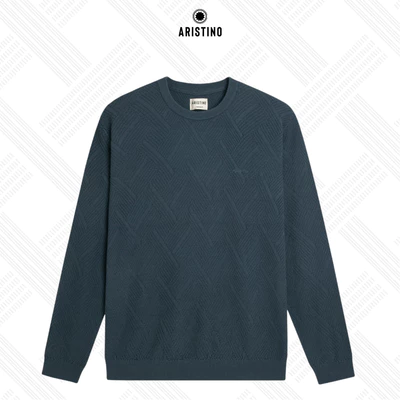 Áo len nam ARISTINO casual style dáng suông vừa thoải mái - AWOU08BZ