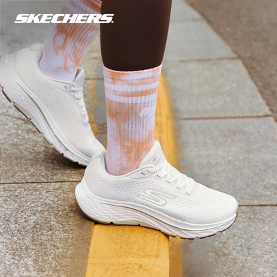 Giày Thể Thao Nữ Skechers GOrun Consistent 3 Rushline Chạy Bộ Tập luyện - 129052-OFWT Air-Cooled Goga Mat