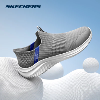 Giày Thể Thao Nam Skechers Slip-ins Sport Ultra Flex 3.0 Smooth Step Thường Ngày-232450-GRY