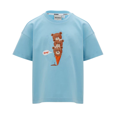 Áo Thun Tay Ngắn Bé Trai Skechers Food Truck Short Sleeve Tee - SL125B068-LB01 Online Sale