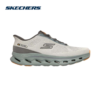 Giày Thể Thao Nam Skechers Slip-ins GOwalk Glide-Step 2.0 Maser Đi Bộ - 217017-SAGE Air-Cooled Goga Mat