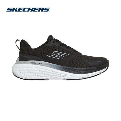 Giày Thể Thao Nữ Skechers GOrun Max Cushioning Elite 3 Chạy Bộ Tập luyện - 129720-BKW Air-Cooled Goga Mat