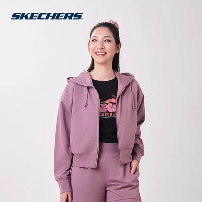 Áo Khoác Có Nón Nữ Skechers Cali Breeze Lounge Hooded Jacket - SL326W460-0220