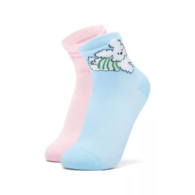 Vớ Thể Thao Trẻ Em Skechers Socks Quarter Socks (2 Pairs) - L226K061-06K8