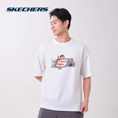 Áo Thun Tay Ngắn Unisex Skechers Skechers X Cloakwork Short Sleeve Tee - SL326U665-00QF