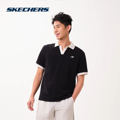 Short Sleeve Polo Nam Skechers Specialty Sports -Court Performance Short Sleeve Polo - SP126M328-0018