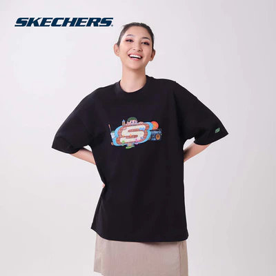 Áo Thun Tay Ngắn Unisex Skechers Skechers X Cloakwork Short Sleeve Tee - SL326U665-0018