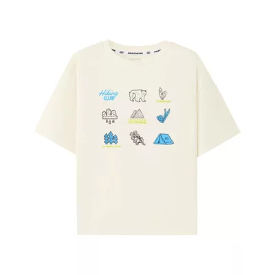 Áo Thun Tay Ngắn Trẻ Em Skechers GO Trail Performance Short Sleeve Tee - P226K048-008D