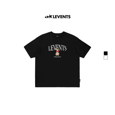 Áo Thun Levents Ribbon Rabit Tee Oversized 100% Cotton T-shirt