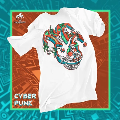 Local brand The Laughter - CyberPunk Tee - Áo Phông100% Cotton