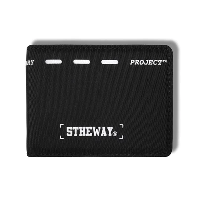 Ví Gập Đôi 5THEWAY® /street-voca/ BI-FOLD WALLET™ in BLACK
