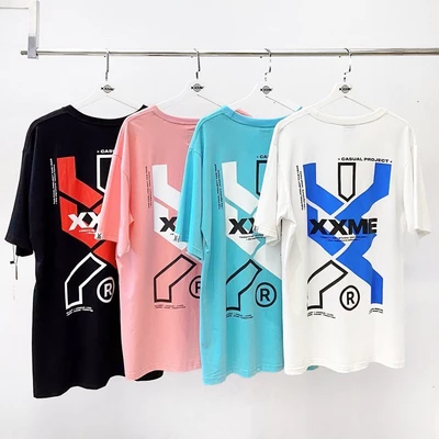 Áo thun | Áo phông nam nữ cotton thoáng mát Signature - XXME - Đen/Trắng/Xanh/Hồng