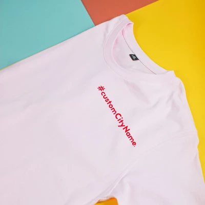 Áo thun tay ngắn unisex Chodole cho cả nam và nữ in tên thành phố theo ý thích #CustomCityName