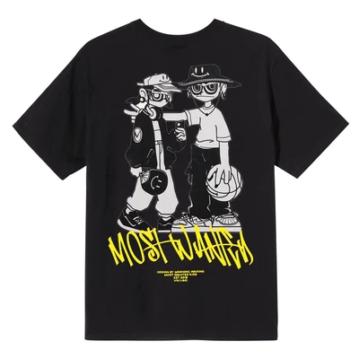 Áo thun Morning Warning Most Wanted Kids - Áo Thun Unisex Form Rộng Tay Lỡ Oversize Cotton 100% Local Brand