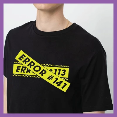 LB06 Áo phông Error141 T shirt Made by Labeo